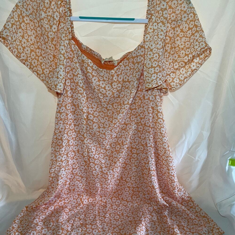 Rewin-Sundress-Orange Daisy-Women's XL-Brand New